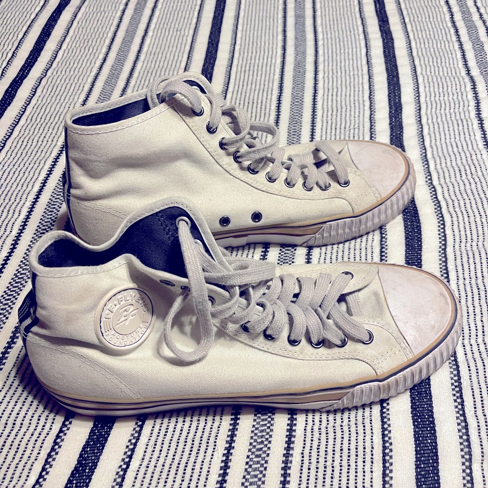 PF Flyers high top sneakers